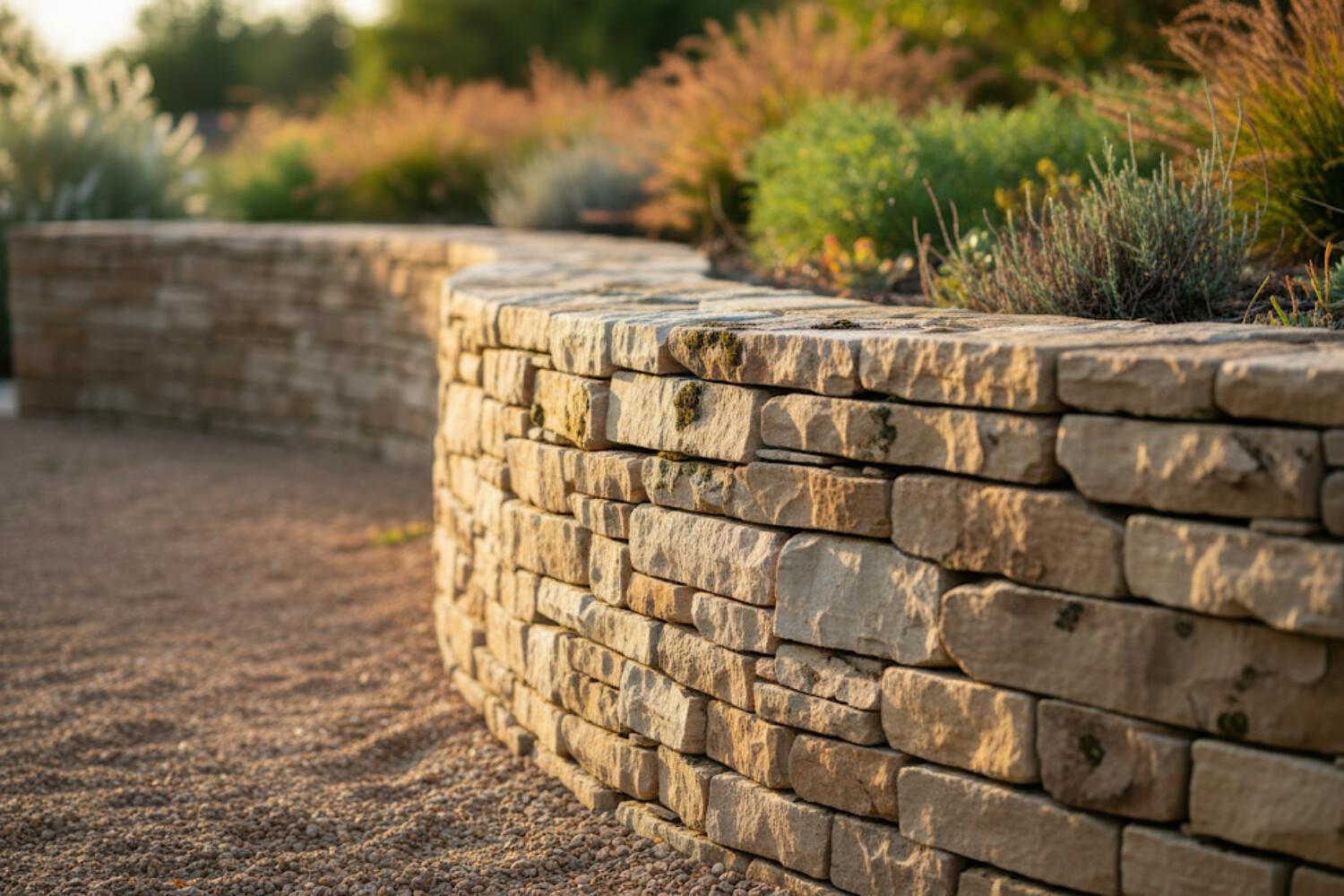 Retaining Wall Landscaping in Naperville