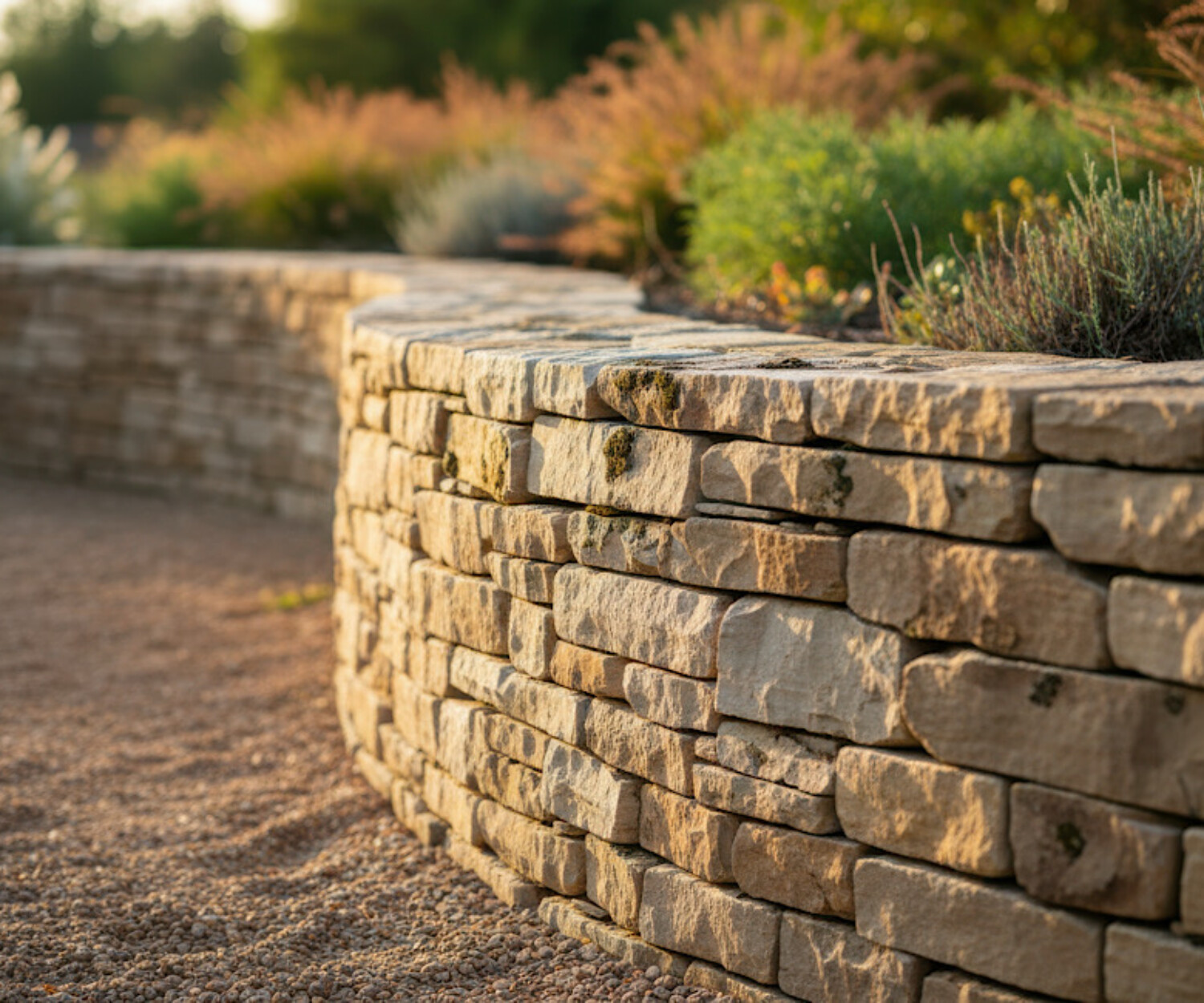 Retaining Wall Landscaping in Naperville