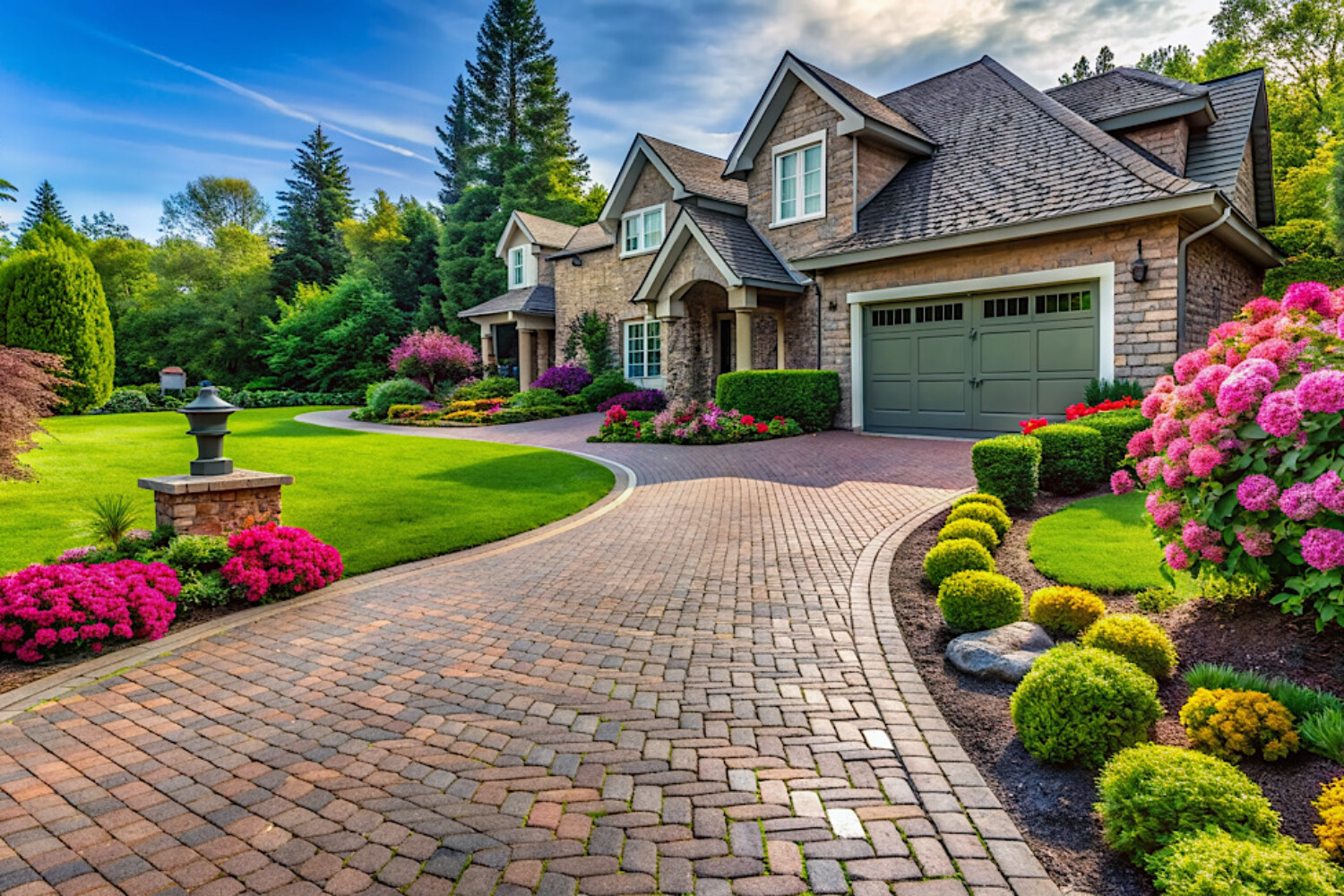 Driveway Landscaping ideas in Naperville