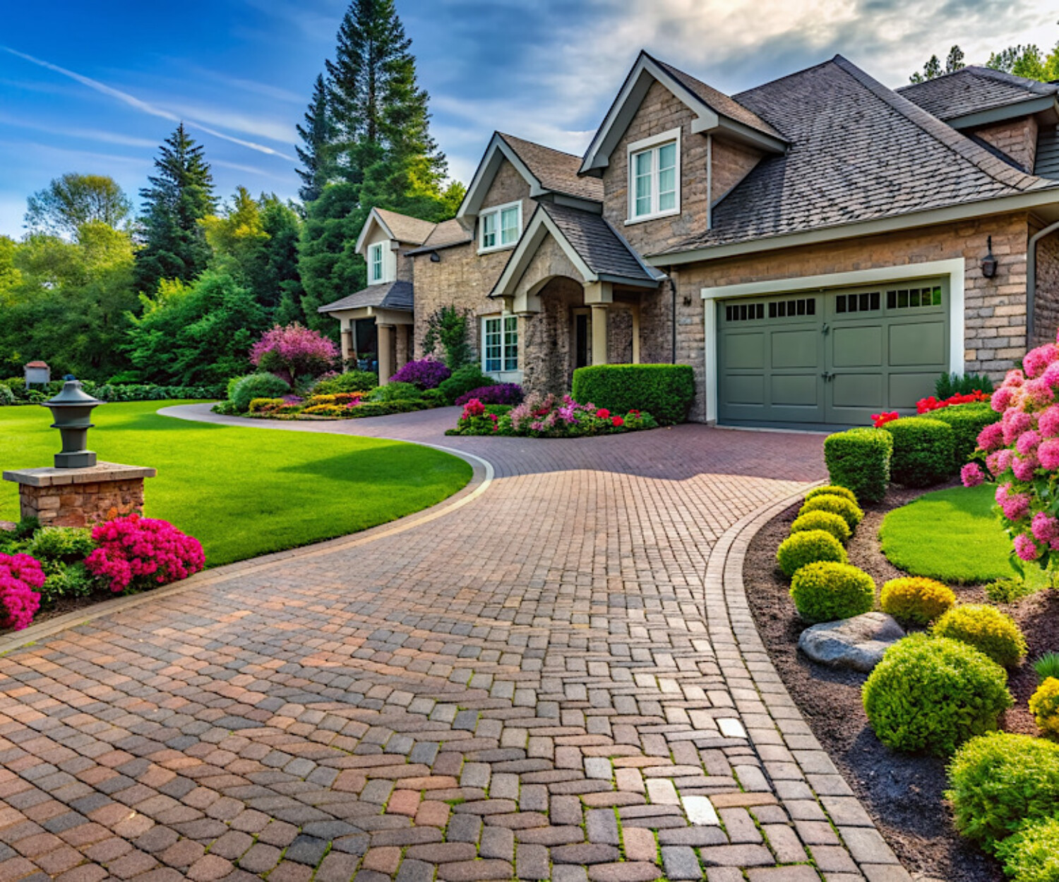 Driveway Landscaping ideas in Naperville